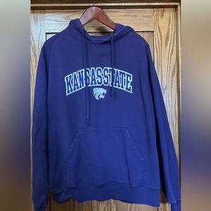 Antigua Kansas State Purple Hoodie